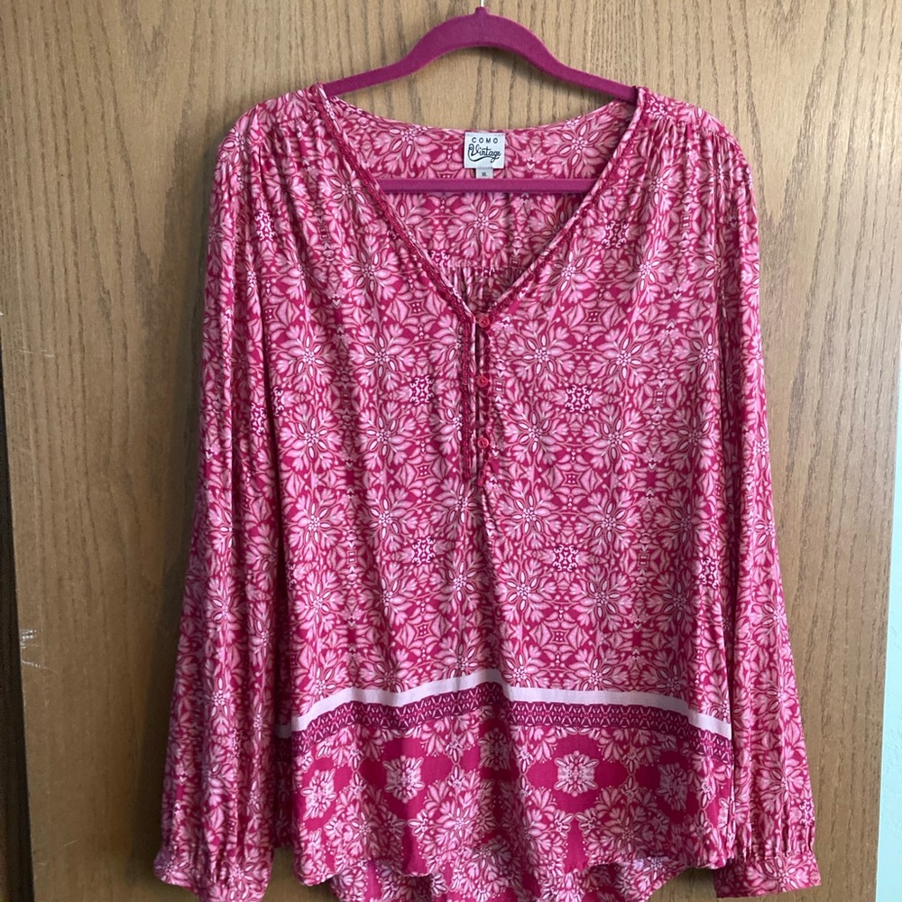 Boho Como Vintage Top